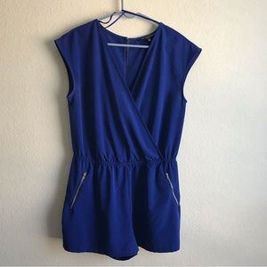 Bright Blue Romper